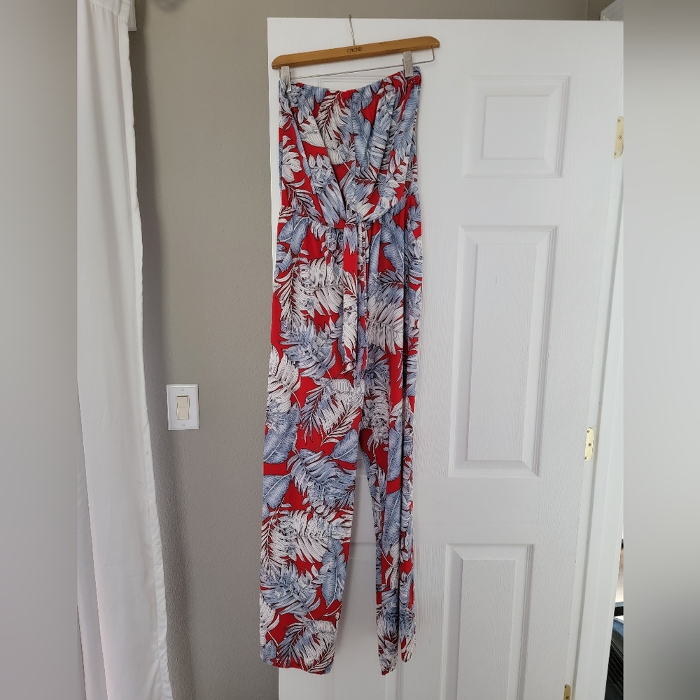Floral Tropical Jumpsuit